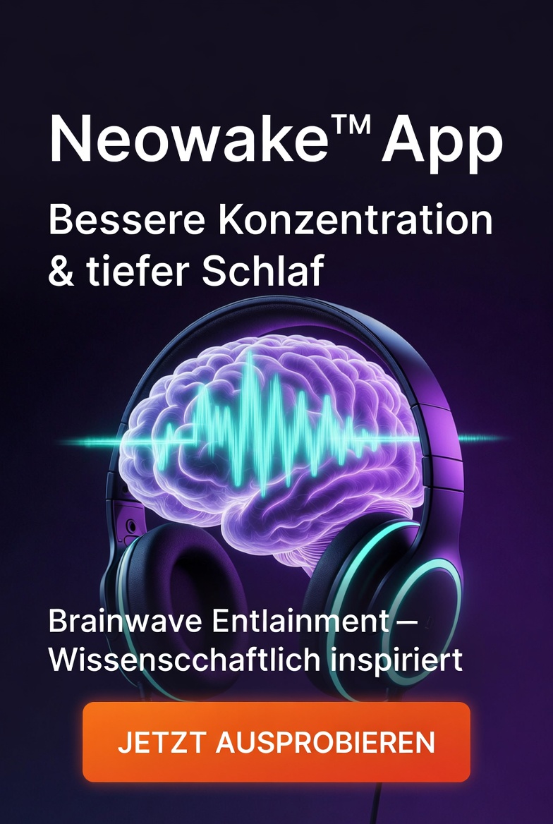 Neowake App – Bessere Konzentration & tiefer Schlaf